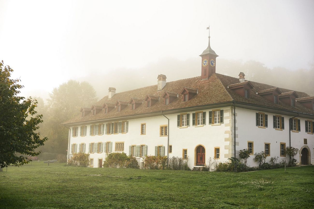 Das Klosterhotel auf der St. Petersinsel