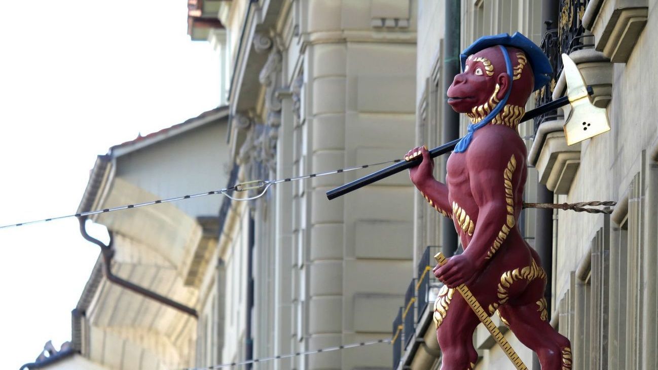 Statue Zunftgesellschaft zum Affen