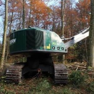 Elenor Maschine für boden- und bestandesschonende Holzernte 